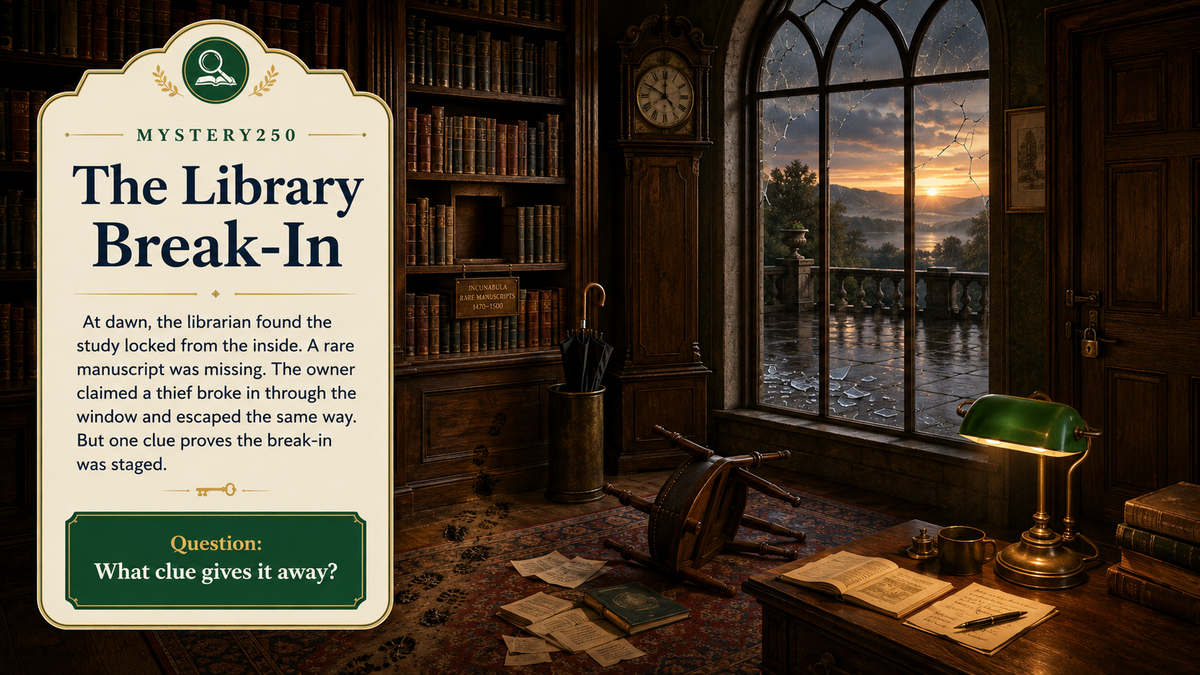 Atmospheric image for this week’s Mystery250 puzzle